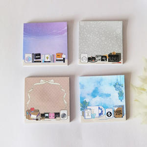 Felton Papeterie avec logo personnalisé Notes autocollantes Vente en gros Fournitures de bureau pour étudiants Bloc-notes - Product Image 6