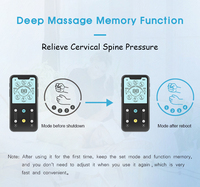 DOMAS Fournisseur chinois Appareil de massage corporel à impulsions pour soulager la douleur, écran LCD grand format clair, unité TENS Modèle 587W
