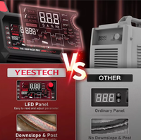 Soldadora TIG de Aluminio YEESTECH 200A AC/DC con Pulsos, Pantalla LED Grande, Inversor Digital STICK/TIG, 220V, Doble Voltaje, Nueva