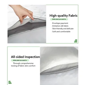 Solid Satin Pillowcases Cushion Cases In Various Colors For Home Or Hotel Use