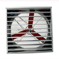 50 pouces 54 pouces Boîte Trois Lame En Nylon Multi Ventilateur Volaille Air Souffleur Usine Extracteur Serre Ventilation Ventilateur D'échappement