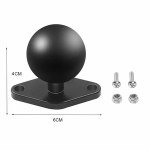 Accessoires de tige de base en aluminium pour l'industrie AMPS Adaptateur à bille de 1.5 ''<span class=keywords><strong>Support</strong></span> pour <span class=keywords><strong>tablette</strong></span> de voiture <span class=keywords><strong>Support</strong></span> pour téléphone portable - Product Image 4