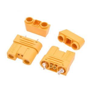 Connecteur mâle et femelle Amass XT120 Series 4 broches (2 alimentation + 2 signal) 60A pour système d'alimentation et gestion de batterie de drone pulvérisateur - Product Image 5