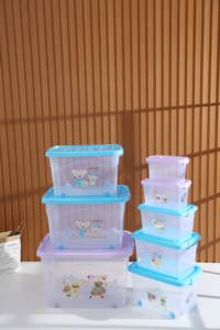 Phong Cách Bắc Âu Nhựa Lưu Trữ Hộp <span class=keywords><strong>PP</strong></span> <span class=keywords><strong>Container</strong></span> Với Nắp Bán Buôn Cho Nhà Tổ Chức Trong Tủ Quần Áo Phòng Tắm Cho Quần Áo Thực Phẩm - Product Image 6