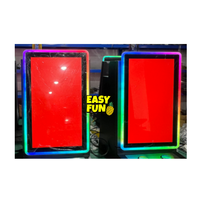 Prix de gros 32 pouces incurvé 1920*1080p capacitif Smart Board écran tactile panneau moniteur pour machine de jeu d'adresse