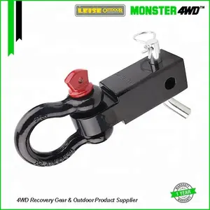 Monster4wd Kientic Recovery Rope kit de récupération Heavy Duty kit de remorquage de voiture pour 4X4 tout-terrain