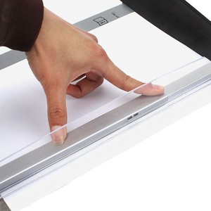 Cortador de papel manual tamaño A4, hoja metálica de precisión de 0,1 mm, herramienta de corte para recortar papel fotográfico de oficina - Product Image 3