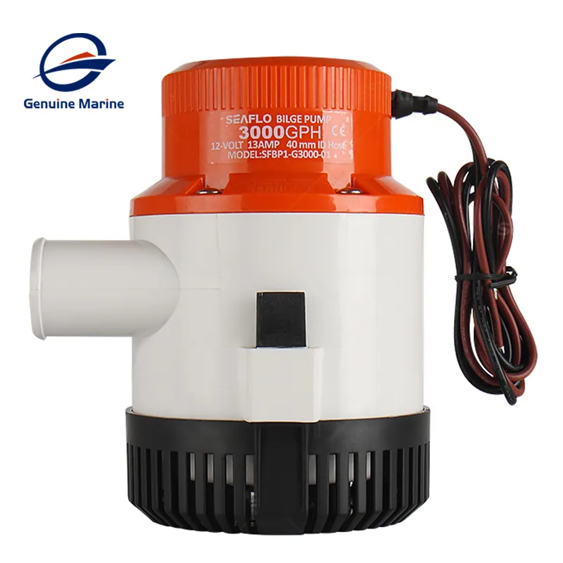 Pompe de cale 12v d'origine Marine 3000 3500 3700 gph pour bateau