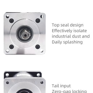 Nema 34 Planetengetriebe Untersetzungsgetriebe 3:1-216:1 Übersetzung für 86er Schrittmotor CNC-Teil mit 12,7 mm/14 mm Eingang und 14 mm/16 mm Ausgang - Product Image 6