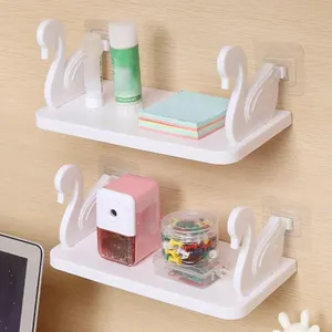 Étagère Swan à usage domestique sans <span class=keywords><strong>poinçon</strong></span> amovible cuisine salle de bain étagère multifonctionnelle support de support suspendu - Product Image 2