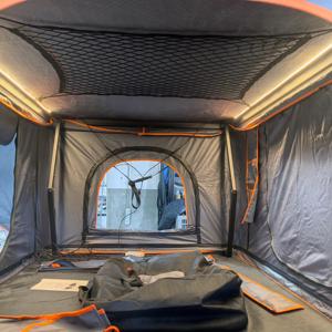 Tente de toit rigide en aluminium EM pour voitures 4x4/4WD, imperméable quatre saisons, capacité 2-3 personnes, ouverture rapide, housse d'hiver - Product Image 6