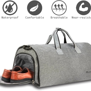 Maleta de <span class=keywords><strong>Viaje</strong></span> Unisex de Gran Capacidad, Duradera, Ligera, Impermeable, de Poliéster, con Organizador, Plegable, con Asa de Transporte - Product Image 3
