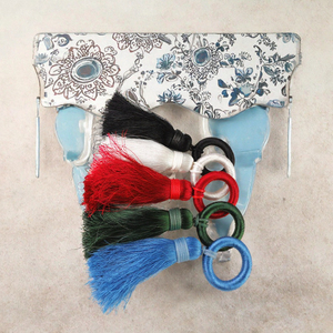 Nouvelle conception de porte-serviettes à pompon pour la décoration de mariage - Product Image 2