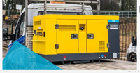 Nouveau compresseur d'air à vis diesel Atlas Copco U190 PACE monté sur camion, 5-10,5 bars, 90-190 CFM, contrôle électronique de la pression