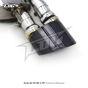 Nhà Máy Outlet đầy đủ thiết lập catback exhaust muffler hệ thống cho Audi S4/S5 B8 b8.5 3.0T 2013-2019 thép không gỉ <span class=keywords><strong>RS</strong></span> Đen tip - Product Image 6