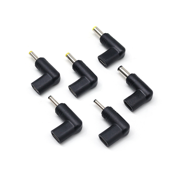 DC3.0*1.1mm To Type C Female Jack Adapters Right Angle DC Power Charger Converter Adapter DC3011 47517 5521 5525 Plug Connectors