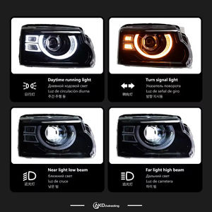 Faro Delantero LED Estilo Defender para LAND ROVER RANGE ROVER SPORT <span class=keywords><strong>2010</strong></span>, Actualización L320 DOT - Product Image 3