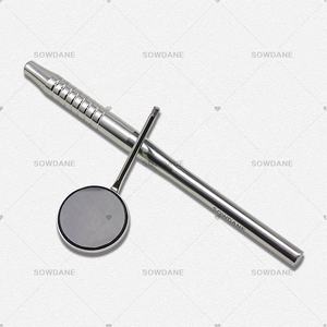 Riflettore per bocca anteriore 85% ultra definizione con rivestimento in rodio strumenti per esame orale autoclavabili - Product Image 5