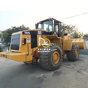 Chargeur sur pneus Caterpillar 980G d'occasion Japon de bonnes performances Chargeur frontal 4x4 Prix bas avec moteur CAT 988G 980G - Product Image 3