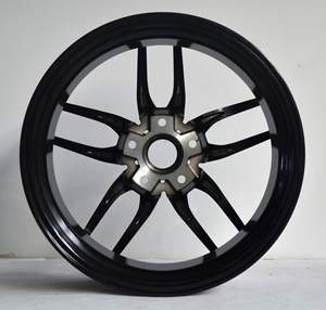 Ruedas <span class=keywords><strong>de</strong></span> Aleación <span class=keywords><strong>de</strong></span> Aluminio Forjadas a Medida con Radios para Vehículos <span class=keywords><strong>de</strong></span> Pasajeros y Camionetas - Ajuste Universal para Reequipamiento/Actualización - Product Image 4