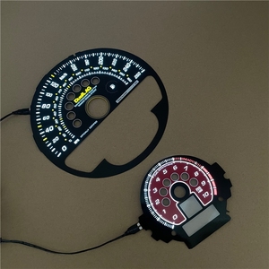 Esferas de Velocímetro con Efecto Luminoso <span class=keywords><strong>EL</strong></span>, Compatibles con BMW <span class=keywords><strong>Mini</strong></span> <span class=keywords><strong>Cooper</strong></span> Serie R, Revestimiento para Panel de Instrumentos - Product Image 4