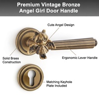 Poignée de porte intérieure silencieuse Koppalive en laiton massif, style ange français, or et argent, luxe, avec serrure magnétique intégrée pour entrée de villa