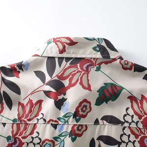 Nouvel Ensemble Homme Décontracté Hawaïen Hip Hop : <span class=keywords><strong>Chemise</strong></span> Fleurie à Manches Courtes et Short pour Vacances d'Été à la Plage - Product Image 6