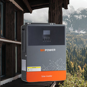 Drpower 6200W lai năng lượng mặt trời biến tần 100A MPPT năng lượng mặt trời sạc điều khiển 48V pin để 230VAC Max <span class=keywords><strong>PV</strong></span> 500V hỗ trợ Wifi - Product Image 1