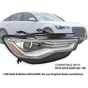 Conjunto de Faros Xenón HID para Audi A6 C7PA 2016-2018, Lado Izquierdo y Derecho - Product Image 3
