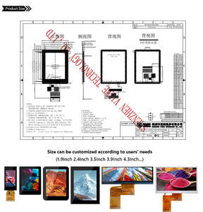 OEM AMOLED 2.4 2.8 3 3.5 4 4.3 5 5.5 7 8 9 10.1 inç MIPI MCU RGB TFT ekran LCD küçük IPS dokunmatik ekran LCD ekran modülleri - Product Image 5