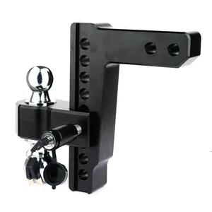 High Strong Aluminum Ball Mount Hitch Towing Trailer Parts 2 Inch 6 Inch Trailer Hitch Pin Lock Accessories