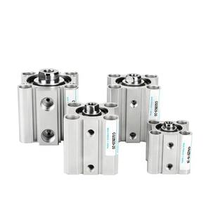 Cylindre pneumatique compact standard de la série CQ2A40-10D CQ2 pour applications industrielles et d'automatisation - Product Image 2