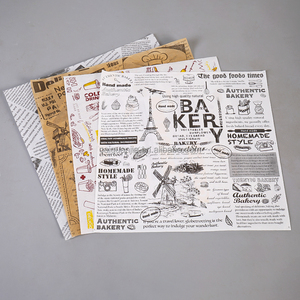 נייר עטיפה מצופה PE בדרגת מזון, עמיד לשומן, חד פעמי, ידידותי לסביבה, לעטיפת כדורי אורז, גלילי עוף, עוגות ולחם, נייר בתולי - Product Image 2