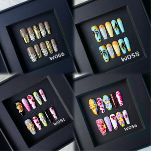 للبيع بالجملة اضغط على الأظافر من موردي شركة تصنيع المعدات الأصلية أظافر بأطراف طبيعية اضغط على تابوت أظافر إصبع صناعي - Product Image 6