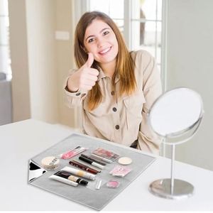 Bolsa de Maquillaje Autoadhesiva de Tela Mágica - Organizador de Maquillaje - Bolsa de Viaje para Cosméticos - Product Image 6