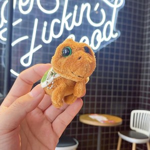 Fabbrica graziosi occhi grandi piccola tartaruga peluche tartaruga portachiavi Kawaii peluche portachiavi borsa giocattolo Charm - Product Image 5