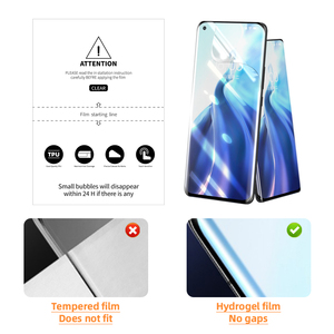 ฟิล์มกันรอยหน้าจอแบบใส TPU ไฮโดรเจลเนื้อนุ่ม 0.135 มม. เกรด AAA สำหรับโทรศัพท์มือถือและสมาร์ทวอทช์ทุกขนาด - Product Image 2