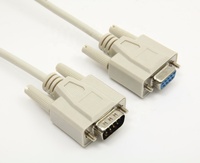 Cable DB9 macho a DB9 macho serie RS232 de 6 pies
