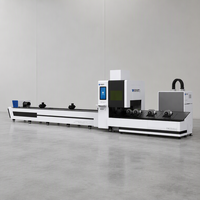 Mesin Pemotong Pipa Laser CNC Tabung Baja Tahan Karat Akurasi Tinggi Pendingin Air Cypcut Yaskawa AI Support Harga Pabrik