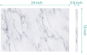 กระดานลบได้แม่เหล็กสีขาว16X24นิ้วเป็นมิตรกับสิ่งแวดล้อมกล่องไม้แขวนง่ายดีไซน์ตัวอักษรแม่เหล็กติดผนัง - Product Image 4