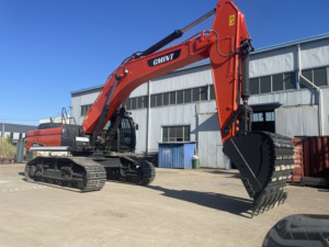 Excavadora hidráulica de cadenas Doosan Engine de 50 toneladas con gran potencia de excavación y cucharón. - Product Image 1