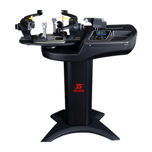 เครื่องขึ้นเอ็นไม้เทนนิสและแบดมินตัน SIBOASI รุ่น SS-S3169 ระดับมืออาชีพ ใช้ได้สองแบบ ควบคุมแรงเอ็นได้อย่างแม่นยำ พร้อมหน้าจอ LCD และระบบอัตโนมัติ - Product Image 1