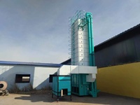 Séchoir à céréales multifonctionnel ZhongXuan de 15 tonnes à grande capacité pour maïs et blé, avec moteur et boîte de vitesses, pour le riz