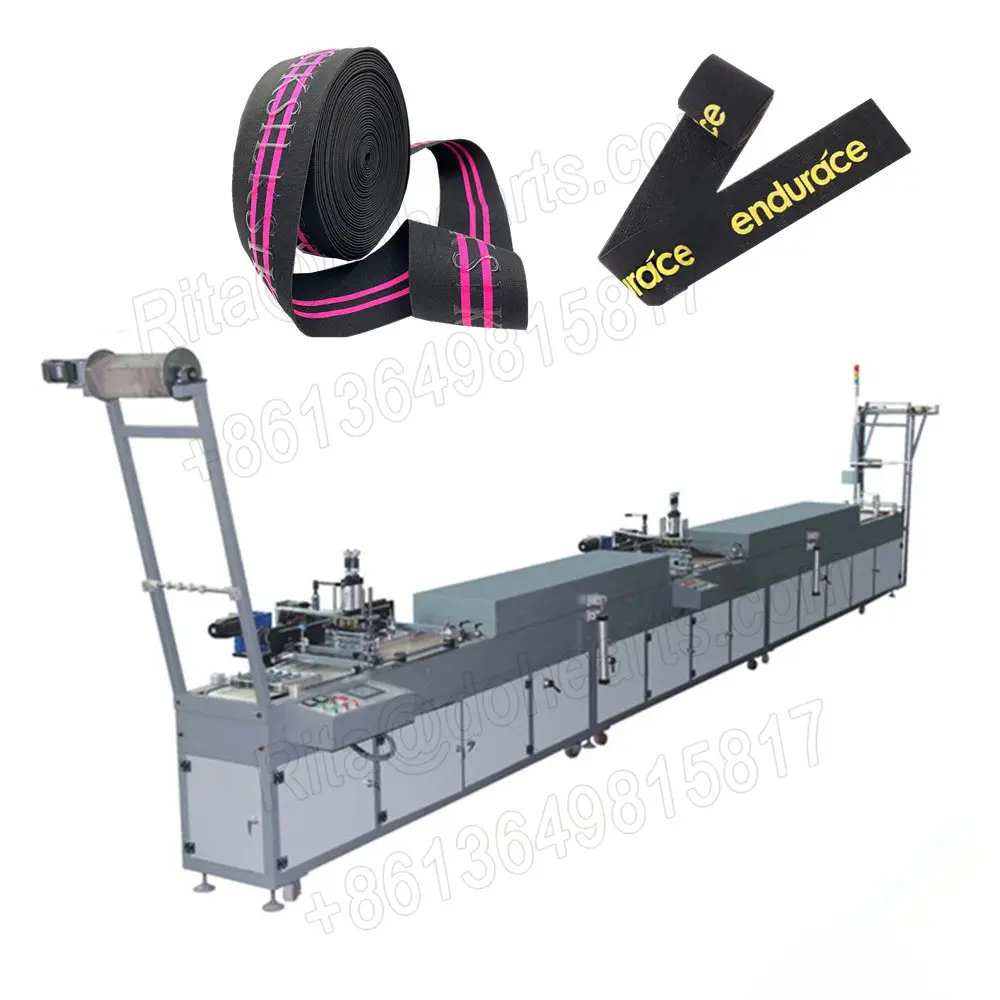 Automatic Roll to Roll Silk Screen Label Printing Machine