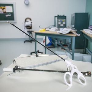 Manequim laparoscópico avançado para simulação Treinamento Forceps curvo dissecando tesouras Instrumentos cirúrgicos para médicos - Product Image 6