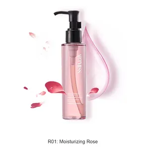 OEM ODM定制您自己的Pirvate品牌卸妆卸妆液卸妆油用于玫瑰橙绿茶清洁精油