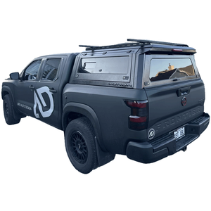 Auvent en acier au manganèse avec fenêtres coulissantes à <span class=keywords><strong>deux</strong></span> côtés pour camionnettes 4x4 Type dur Topper camping-car auvent pour F250 6.75FT - Product Image 5