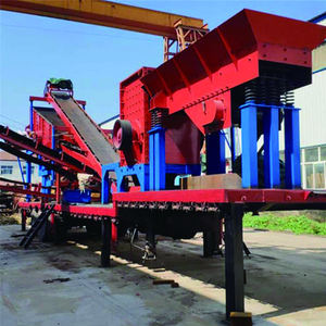 Прямая поставка с завода Gold mining, маленькая портативная Мобильная дизельная молотковая камнедробилка btma с конвейером и трафаретной линией для продажи - Product Image 4