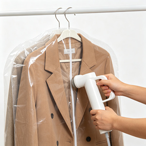 Clear PVC Garment Bag Zipper Clothes Cover Soft Transparent Storage Protector for Suit Jacket Coat Travel - Product Image 1