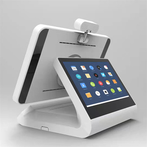 Nhà hàng hệ thống <span class=keywords><strong>POS</strong></span> 15.6inch cảm ứng tất cả trong một Android 11 tiền mặt đăng ký Màn hình kép thanh toán <span class=keywords><strong>POS</strong></span> thiết bị đầu cuối thiết bị với máy ảnh - Product Image 5